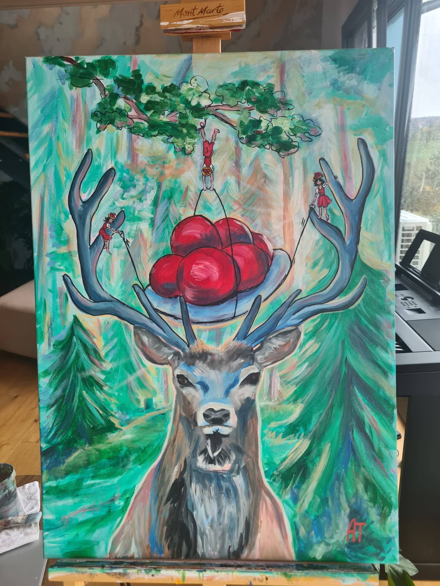 Bollenhut für den Hirsch